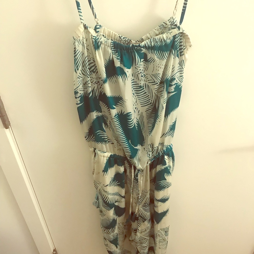 Jcrew silk jumpsuit